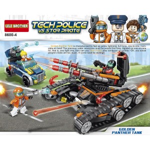 Building blocks toys Bricks Armored Vehicles Kit